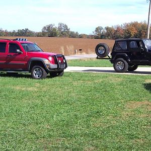 Jeep Country.  After the lift with the old little tires.