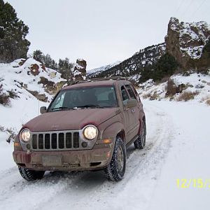 My favorite picture this year, some canyon in Nevada outside of Eureka.