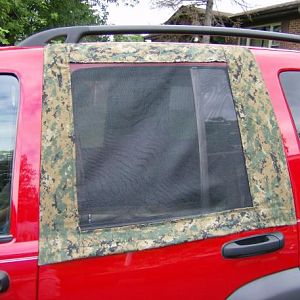 rear window screens outside
