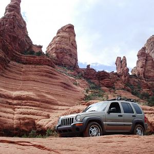 Lost on the red rocks