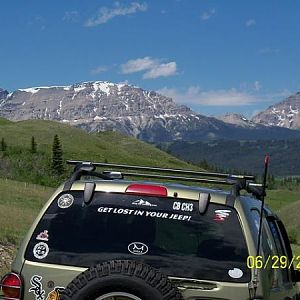 On the Road to Glacier NP