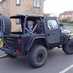 This was my first jeep.  Notice how black it is?