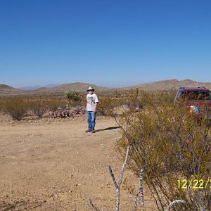 At the Mason Ranch ruins in Big Bend National Park