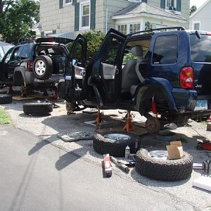 driveway lift party