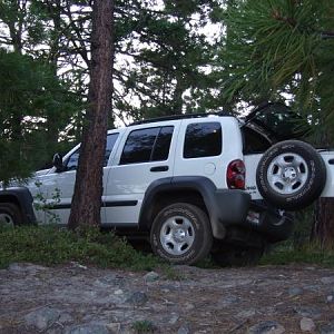 The new to me '06 Liberty taken right after I bought it. Aug 2009.