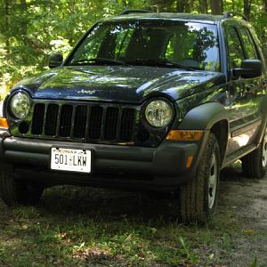 Jeep's first camping trip (Front)