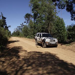 At the start of the Baviaanskloof Nature reserve 2011