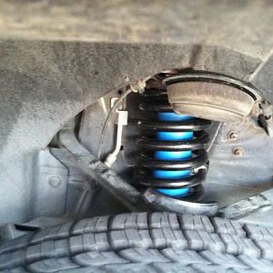 Front Driver Spring Shock