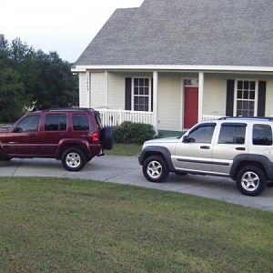 our 2wd limited and 4wd Libertys