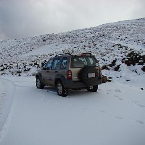 In Lesotho  - between Sani Pass and the Katse Dam.