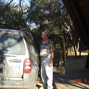 At the Khama Rhino Sanctuary, Botswana.