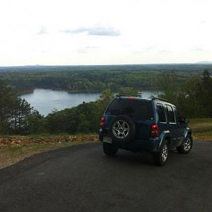 Overlooking Lake Allatoona.