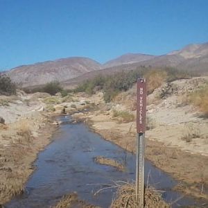 1st Water crossing / creek