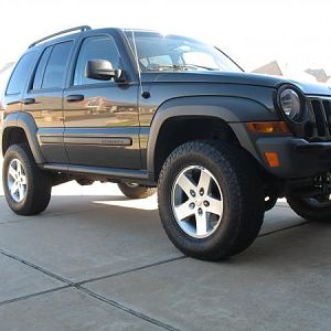 2006 Jeep Libby with 2007 JK wheels and 265x17 Nitto Grapplers