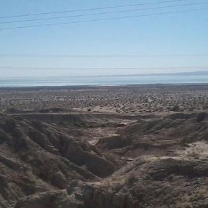 Salton Sea in the distance
