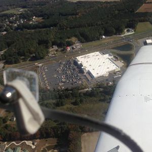 image Walmart at 1500 feet