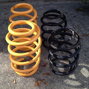 Old vs new springs