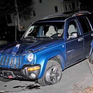Mount Carmel, PA hit and run vehicle shortly after plowing over a group of teenage pedestrians