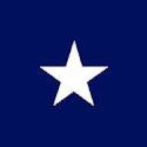 First flag -west republic army . Aka bonnet blue.