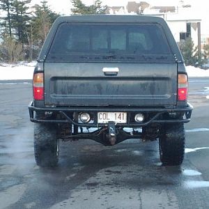 Rear tube bumper on  1991 toyota