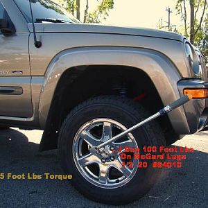 Torque Jeep Liberty Lugs