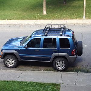 Jeep Roof Rack + Basket