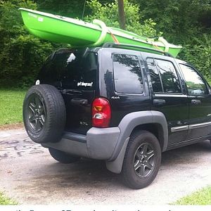 Kayak Trip with the new rims