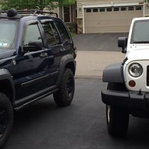 Next to stock Wrangler