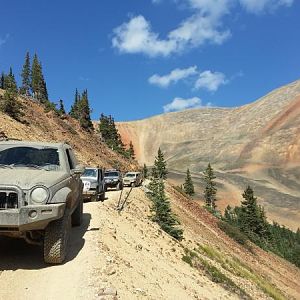 Red Cone Pass 9.1.14. Whole crew after coming down from the steep hills atop Red Cone.