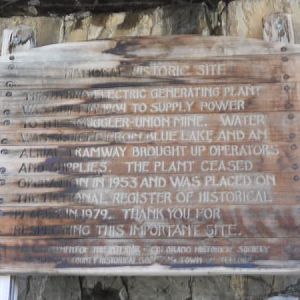 Bridal Veil Falls Telluride, CO 6.20.11- History of mining along Bridal veils.