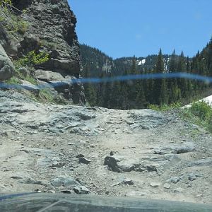 Alpine loop by Ouray, CO. Part of Engineer Pass