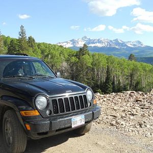 Last Dollar hwy from Telluride.