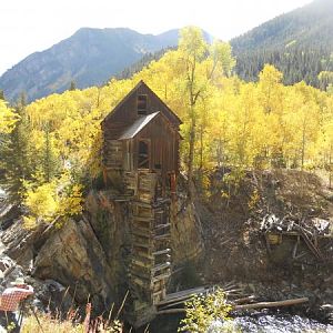 Marble, Crystal Mill 9.30.11 One of the most photographed sites in Colorado.