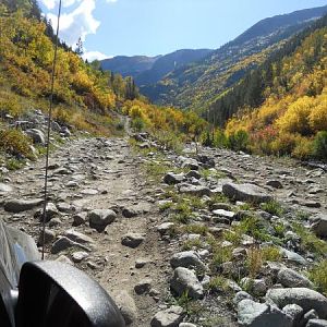 Marble, Crystal Mill. Part of the trail to Crystal Mill