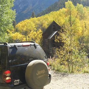 Marble, Crystal Mill, CO. This is the 4x4 road that first got me interested in off roading and why I bought my Lib! A few years back, my sister and I