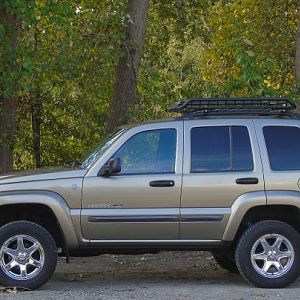 Jeep Near River