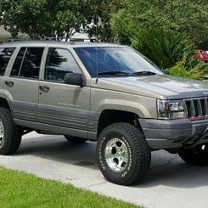 My Oldest Son Gabriel's Jeep called " Jurassic Hunter"