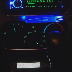 Jeep Radio Night View