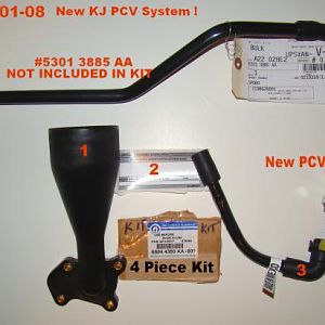PCV KIT FOR KJ TSB25 001 08