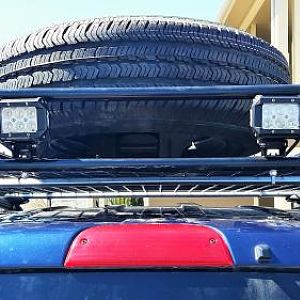 Back Side Roof Rack Lights