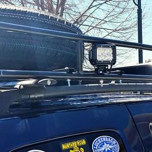 Passenger Side Roof Rack Lights