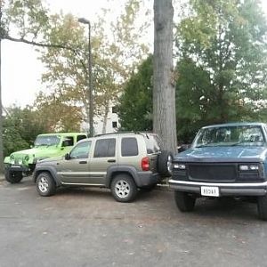 How to make a parking spot when there's no free spots on campus