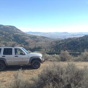 Above the Tranquille River