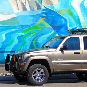 Jeep Painted Wall