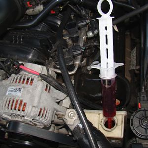 Power Steering Clean Fluid Install