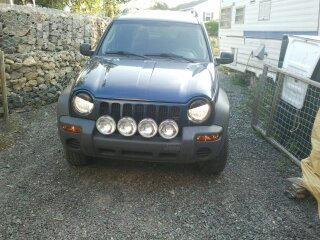 4 100 watt helux lights tinted side markers and eye brows