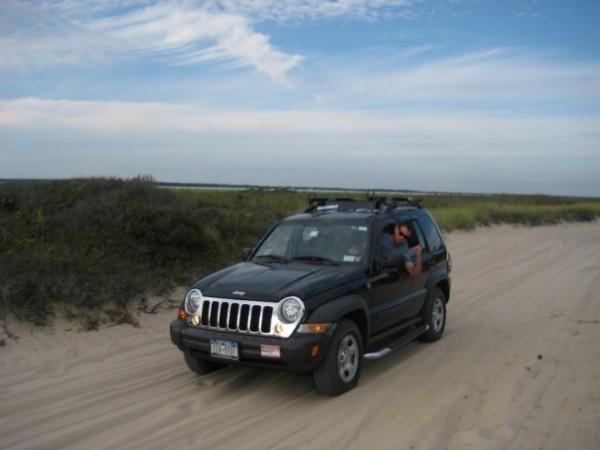 6 months after buying the Liberty. On Burma Road, Smith Point County Park