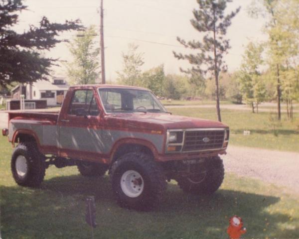 84 f150 TTB front, 38.5 tires