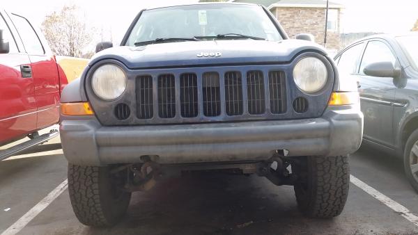 After the front bumper was trimmed