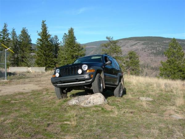 After the Rusty's lift and with some crappy Khumos.  Near my brothers place in BC.